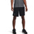Under Armour Mens Launch Stretch Woven 9-Inch Shorts Black Reflective 2XL