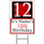 Personalized 12 Year Old Yard Sign  Each  - Customized by Partypro