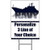 US Navy Ship Personalized Yard Sign  Each  - Customized by Partypro
