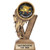 Crown Awards Gold I Graduated Trophies 6.25 inch  H Custom Fireball I Graduated Trophy