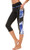 Munvot Womens Capri Yoga Pants Active Workout Pants Running Leggings Side Pocket XL