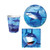 Creative Converting Shark Splash Birthday Party Set: Plates, Napkins, and Cups Kit for 16