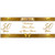 Partypro 50 Years Classy Gold Custom Banner  Each