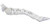 OE Replacement Mazda Mazda3 Rear Passenger Side Bumper Bracket (Partslink Number MA1167100)
