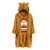 Hooded Sweatshirt Women Funny Xmas Santa Claus Graphic Printed Pullover Tops Casual Hoodies Loose Pockets Jumper Blouse Yellow