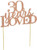 All About Details Copper 30-Years-Loved Cake Topper