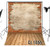 LB Old Broken Brick Wall Backdrop for Photography 5x7ft Rustic Wooden Floor Photo Background Studio Props Vinyl Customized CL1056
