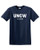 CreateMyTee   UNCW Alumni T-Shirt   University of North Carolina Wilmington Logo Apparel Mens Womens T-Shirt  Navy X-Large