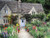 English Cottage Garden Cotswolds Large 500 Pieces Jigsaw Puzzles for Adults Kids DIY Gift Wooden Puzzle