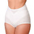 EasyComforts Lower Back Support Brief Abdominal Shapewear Undergarment White XL