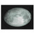 ScottDecor Galaxy Underwater World Backdrop Moon Graphic Image Trippy Rock Detailed Surface Planet Astronomy Outer Space Print Side Aquarium Poster Background Decoration Grey Black W30 x L18 Inch