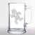 Final Fantasy - Cactuar - Etched Beer Mug