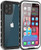 Ezanmull Compatible with iPhone 12 Pro Max Case Waterproof with Built in Screen Protector IP68 Waterproof Full Body Heavy Duty Shockproof Case for iPhone 12 Pro Max 6.7 inch  Clear White
