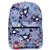 Disney Nightmare Before Christmas Sally & Jack Gray Allover Print 16IN Backpack -Grey
