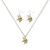 NFL Minnesota Vikings Logo Earrings  and  Pendant Set