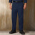 Red Kap Mens Stain Resistant Flat Front work Pants Navy 38W x 32L