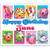 Shopkins Birthday Banner Party Backdrop 42 inch  x 36 inch