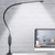 KEDSUM LED Desk Lamp with Clamp Flexible Gooseneck Clamp Lamp with Touch  and  Remote Control 10W Eye-Care Architect Desk Lamp for Office Home with 5 Color Modes 5-Level Brightness  and  Memory Function