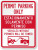 MyParkingSign SmartSign Permit Parking Only Vehicles Without Permits Will Be Towed Bilingual Sign   18 inch  x 24 inch  3M Engineer Grade Reflective Aluminum