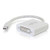 C2G/Cables To Go 54319 Mini DisplayPort to DVID Active Adapter Converter, White