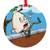 Round Ornament Humpty Dumpty Sat On Wall