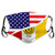 NYNELSONG Safety Cover Reusable Outdoor Covers Flag of san Diego City California USA Elastic Cover NYNELSONG Safety Cover Reusable Outdoor Covers Flag of san Diego City California USA Elastic Cover