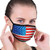 NYNELSONG Safety Cover Reusable Outdoor Covers USA Flag Abstract Polygon Background Polyester Covers NYNELSONG Safety Cover Reusable Outdoor Covers USA Flag Abstract Polygon Background Polyester Covers
