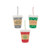 Christmas Latte Ornament Craft Kit - Craft Kits - 12 Pieces