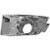 DAT AUTO PARTS Front Bumper Fog Hole Replacement for 2007-2010 Ford Edge FITS All Models Except 2009-2010 Sport Model Left Driver Side Chrome Insert FO1038107