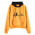Women Funny Print Graphic Hooded Sweatshirt Tops Long Sleeve Blouse Drawstring Pockets Pullover Shirts Hoodies Yellow