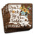 Louisiana State Gift Souvenir 4pc Coaster Set