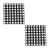 2PCS 8x8 64 RGB LED Matrix WS2812 LED Full Color 5050 Lights with Integrated Drivers for Arduino Raspberry Pi Nodemcu