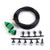 CHICIRIS Irrigation Drip Kit Water Misting Cooling System Hose Sprinkler Nozzle Garden Patio Micro Irrigation Set Automatic Watering Kit Hose Atomizing Drippers for Garden Greenhouse 10M