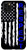 iPhone 11 Pro Max I Back Blue Thin Blue Line I support Police Case