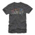 Mens Star Wars Classic Poster Logo T-Shirt - Charcoal Heather - X Large
