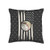 Greens Dream America USA Lovers Gift-4th of July Baseball Throw Pillow 16x16 Multicolor