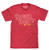 Tee Luv Sugar Daddy T-Shirt - Sugar Daddy Candy Shirt  Red Heather   XL