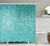 Ambesonne Turquoise Shower Curtain Set, Small Dot Mosaic Tiles Shape Simple Classical Creative Artful Fun Design, Bathroom Accessories, 69W X 70L Inches, Turquoise