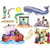 Jonah and the Whale Toggle Size Felt Figures for Flannel Board Bible Stories-precut