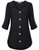 MOQIVGI Chiffon Tops for Women Quarter SleeveBlack Long Sleeves Business Shirts Ladies Fashion 2020 Work Casual Elegant Blouses Button Down Pleated Office Wear Tunics Large