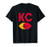 KC Vintage Football Kansas City Arrowhead Distressed T-Shirt