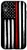 iPhone XR Firefighter Phone Case Thin Red Line American Flag Fireman Case
