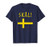 Cheers In Swedish Souvenir Flag Of Sweden Gifts Funny Skal T-Shirt