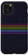 iPhone 11 Pro LGBT Rainbow Color Minimal Lines 70s Style Retro Stripes Case