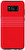 Galaxy S8 plus  Minimal Pink Lines on Red 70s Style Retro Stripes Case