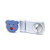 Design300  T-420d Door Lock Indicator Toilet Bathroom Lock Vacant Engaged Chrome Latch Indicating DeadBolt Public Restroom Toilet Privacy Partition Door Lock Latch