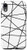 iPhone XR Geometric Lines  black white  Case