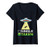 Womens Single Or Taken Alien Valentines Day V-Neck T-Shirt