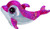Ty Beanie Boo 6" Plush Pink Dolphin Sparkles