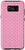Galaxy S8 plus  Case - dotted pink lines geometric abstract pattern phone Case